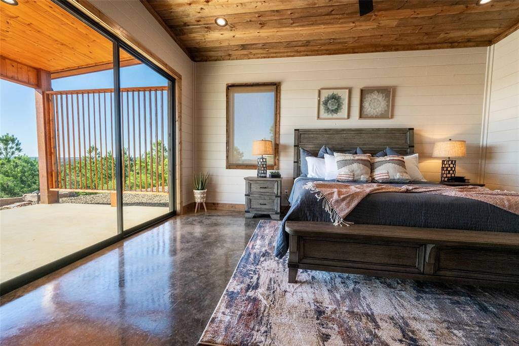 Wake up tp panoramic views in the West Master Suite