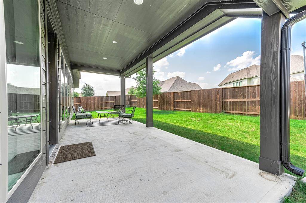 Love this covered patio
