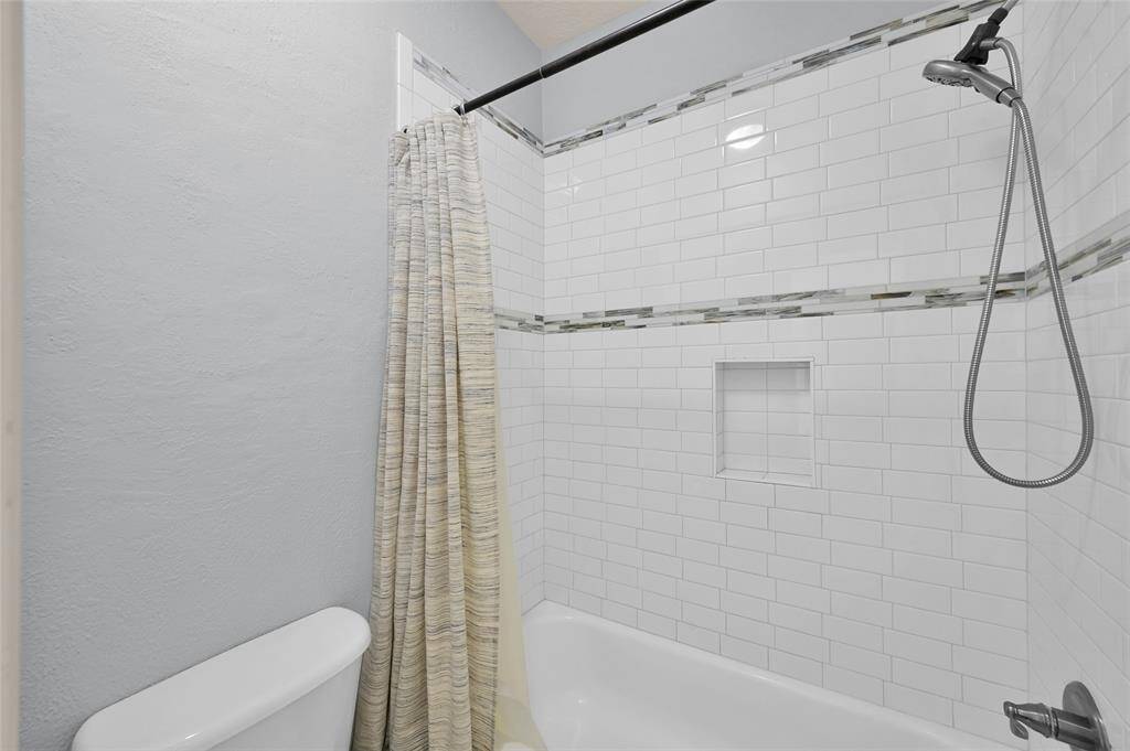 Updated shower/tub