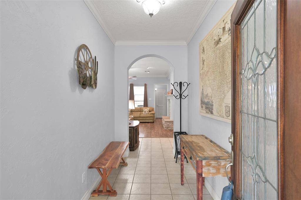 Foyer greets you as you enter the home