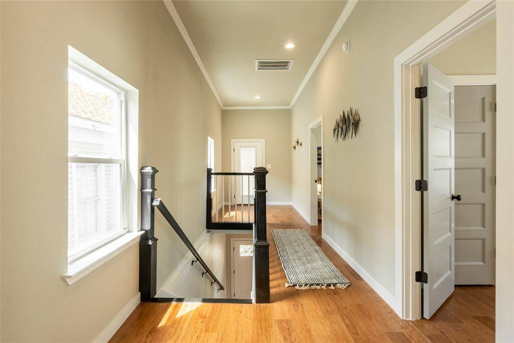 View of the second floor landing.