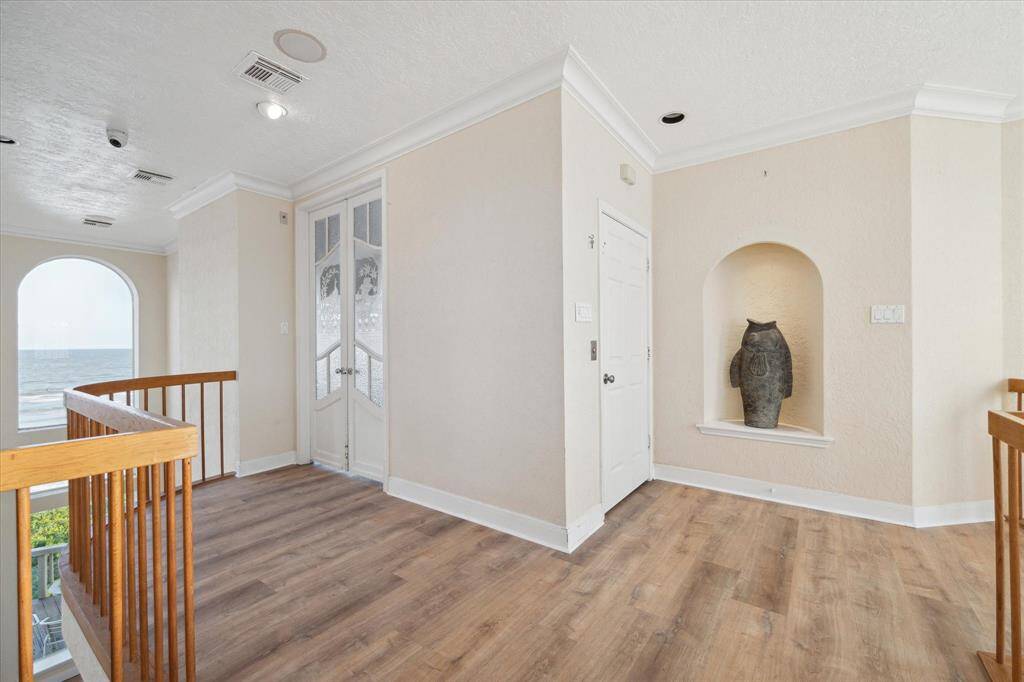 Elevator opening on the third floor