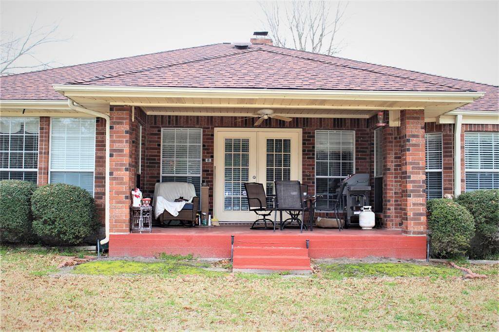 Covered patio