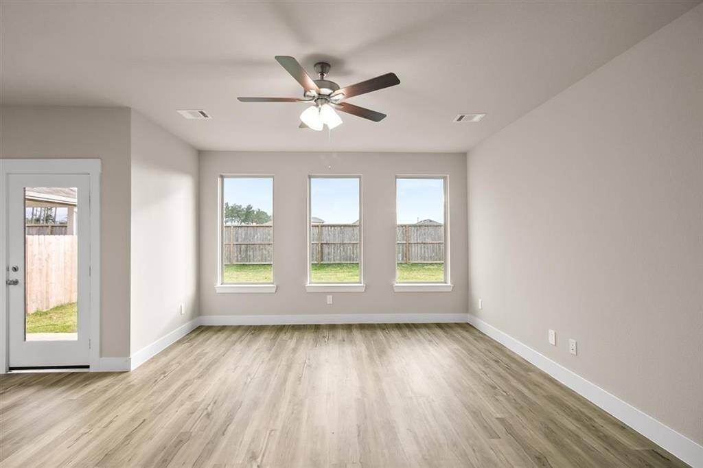 Family Space Overlooking Backyard