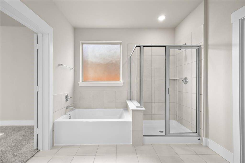 Garden Tub and Separate Shower