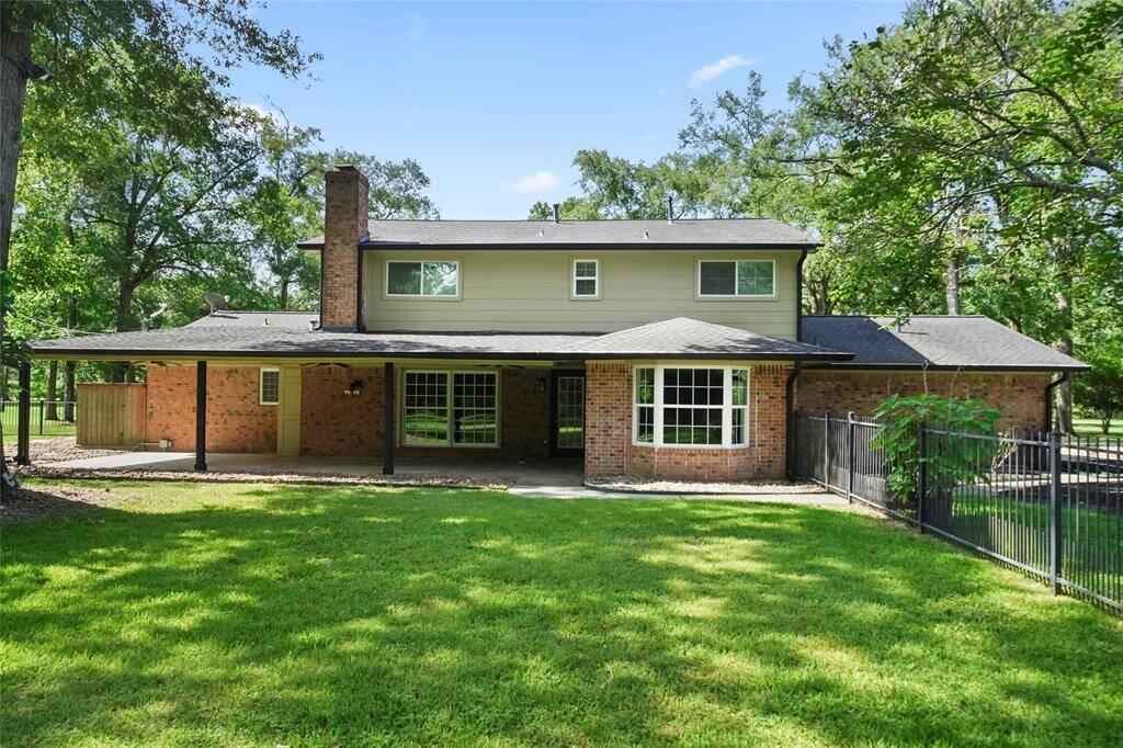 Rear of the property