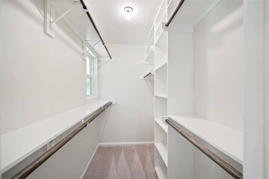 Secondary bedroom closet