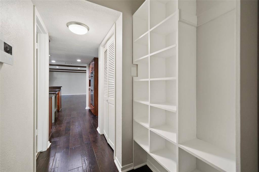 Entry from storage area (formerly the garage)