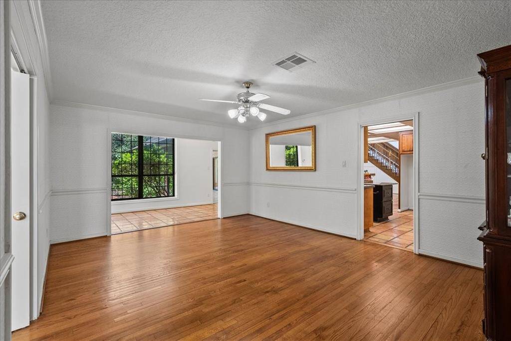 Effortless flow between the dining room and kitchen ensures that serving holiday dinners becomes a seamless and enjoyable experience.