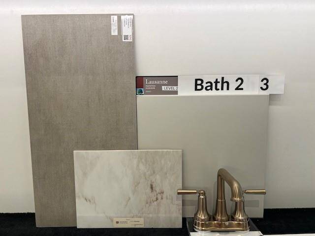 Secondary bath selections.