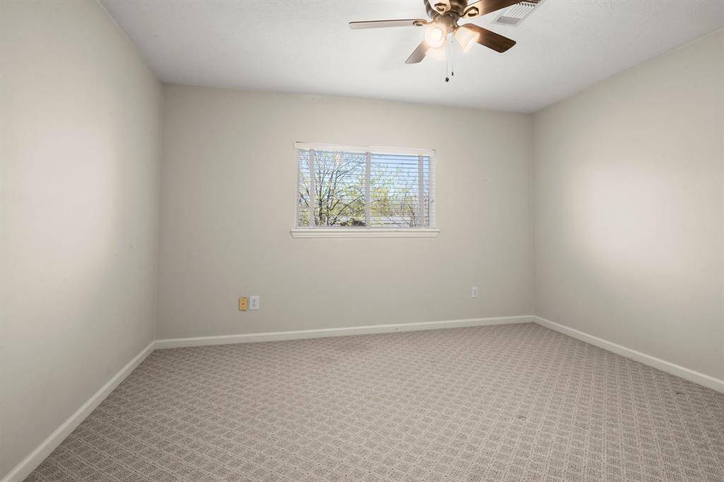 Second Bedroom Upstairs has room for King Size Bed and Furniture.