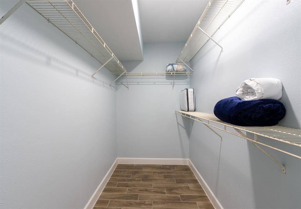 Huge main bedroom closet.