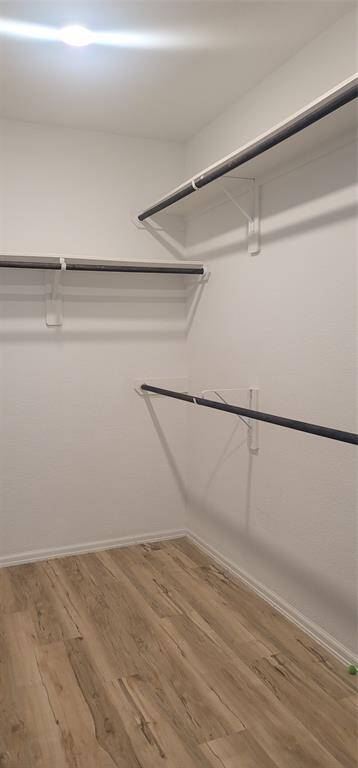 Nice sized master closet