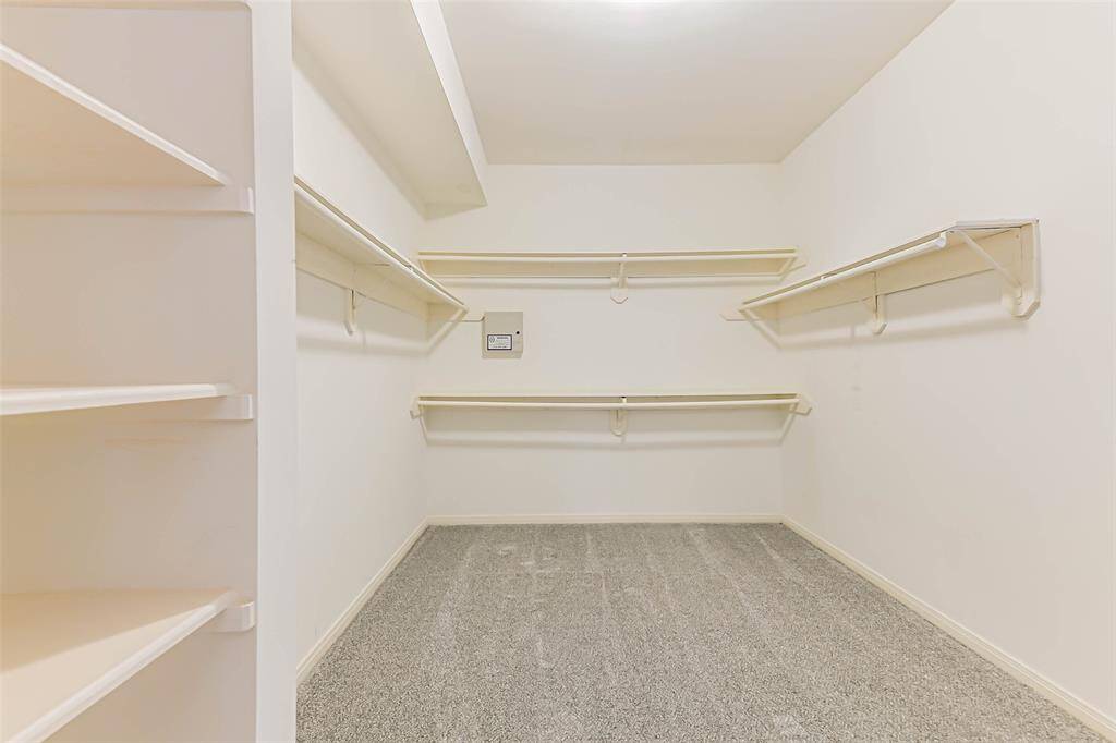 large primary closet
