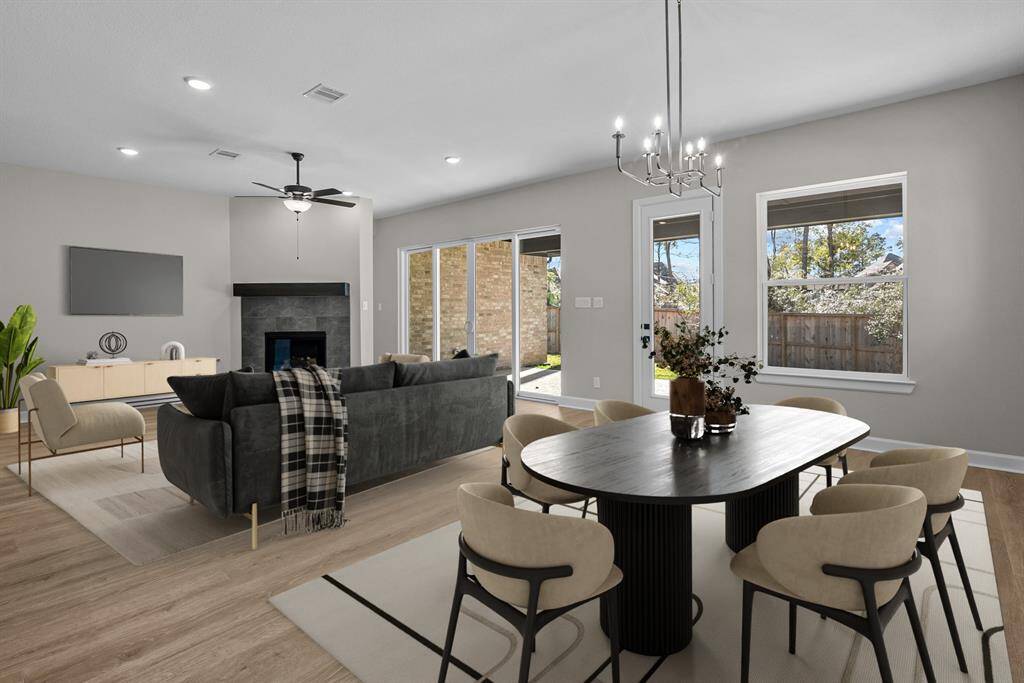 Virtually staged to give you the visual you need to see furniture placement and how the home can live.