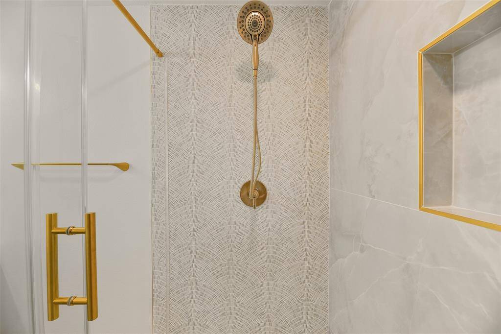 Start your day in the spa-like shower.