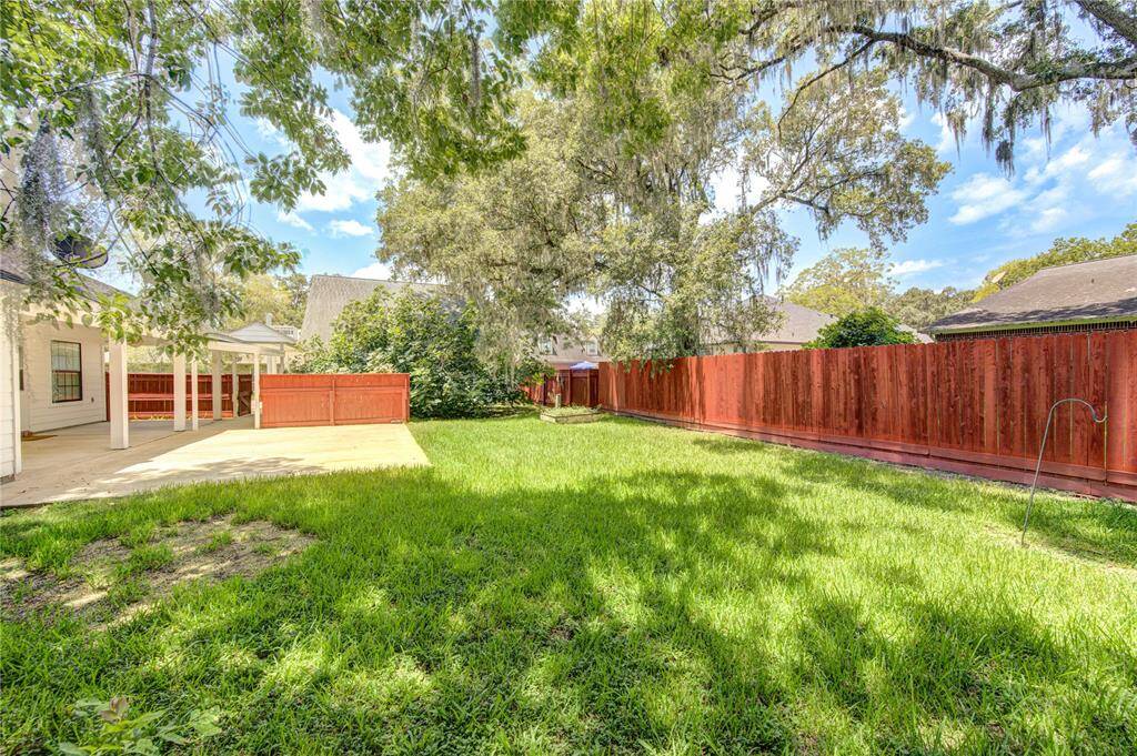 Beautiful private yard.