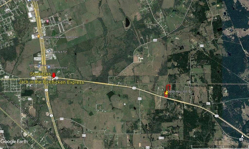 2 miles east of Navasota and west of intersection of Hwy 105 and Hwy 249