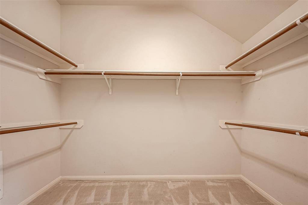 Large large primary closet