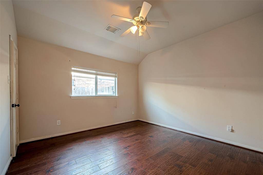 Wood floors in all bedrooms!