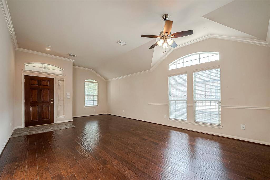 This space was used as a second living room space.