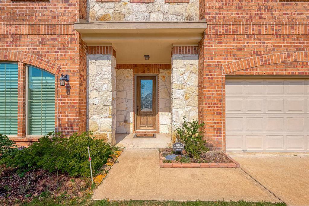 Elegant white limestone highlights the exterior