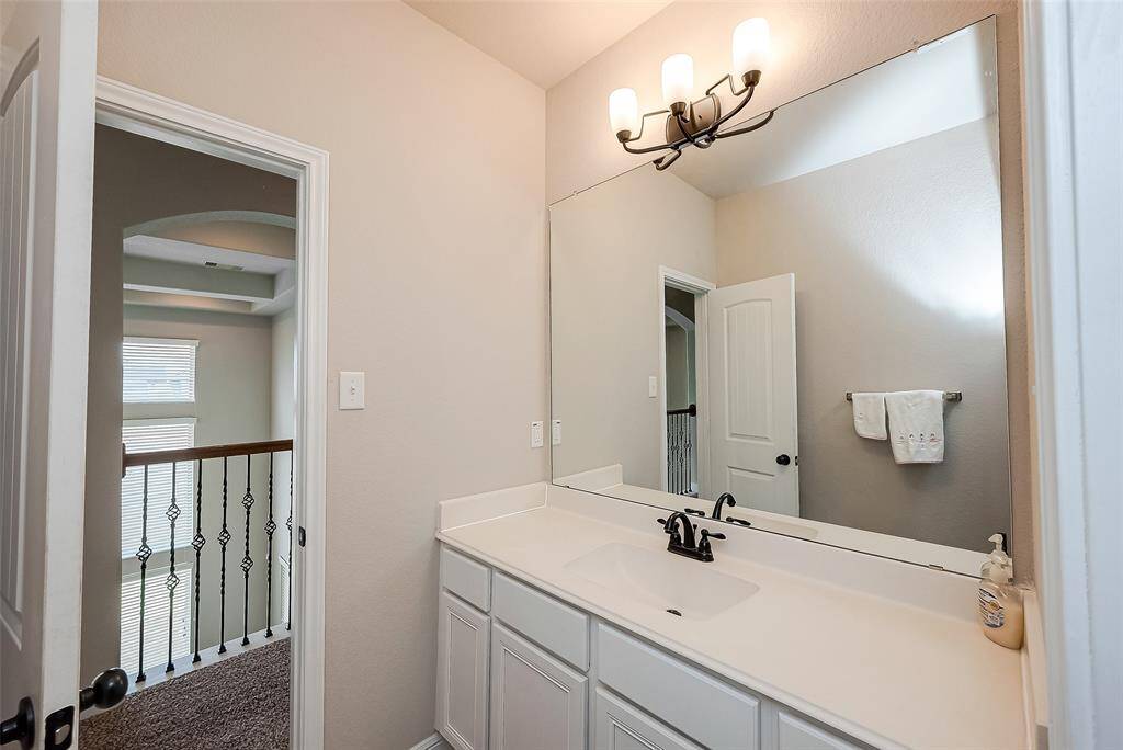Second vanity