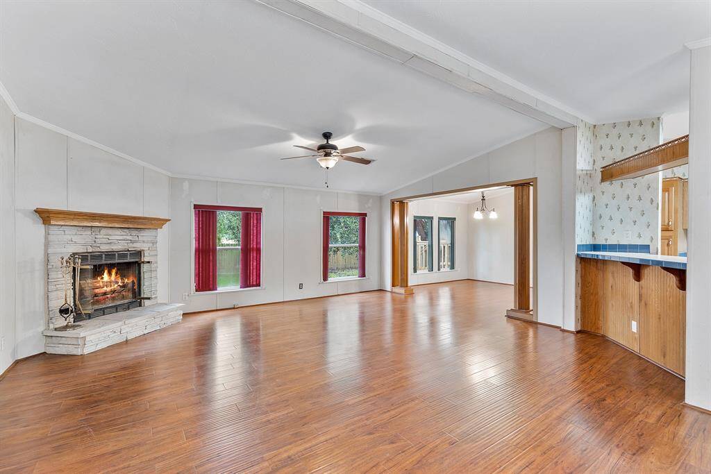 Large open floorplan