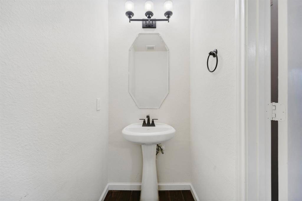 Powder room downstairs