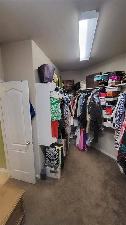 Primary closet