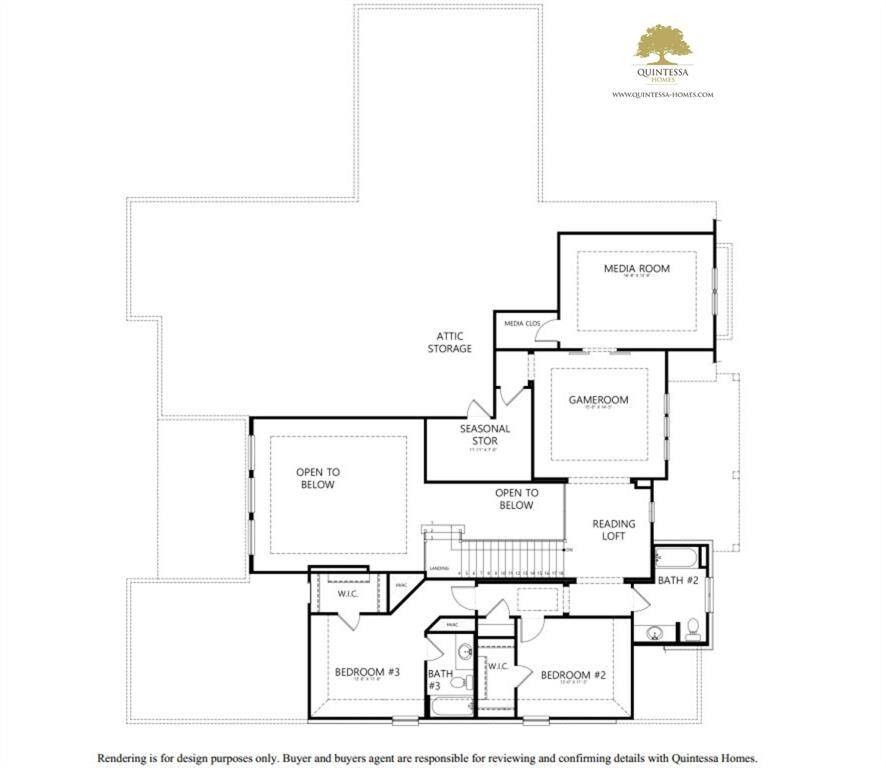 Artist Rendering of Second Floor.