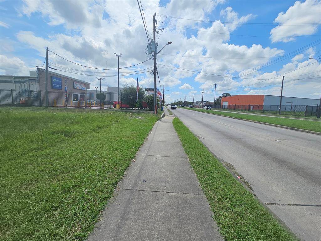Businesses on the side of the property