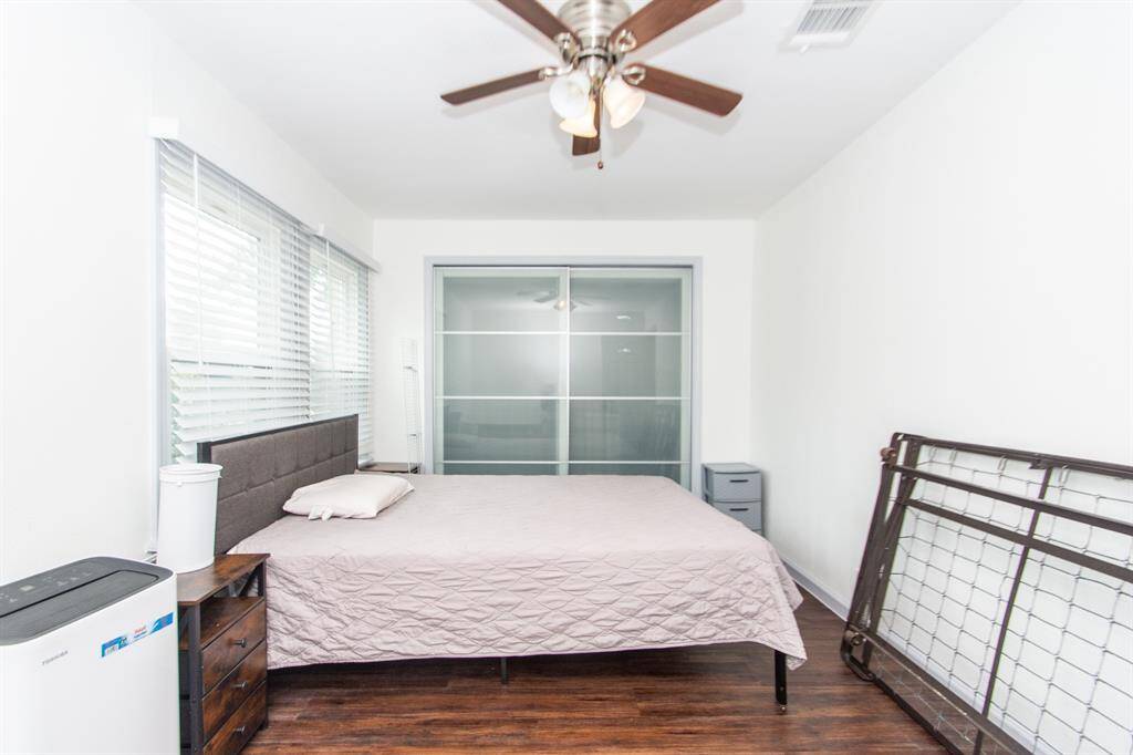 Shot of the huge secondary bedroom