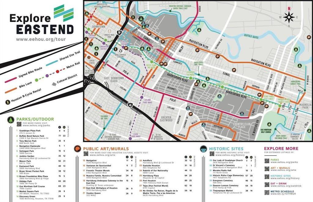 Walking distance to all the restaurants, bars, museums in the East End