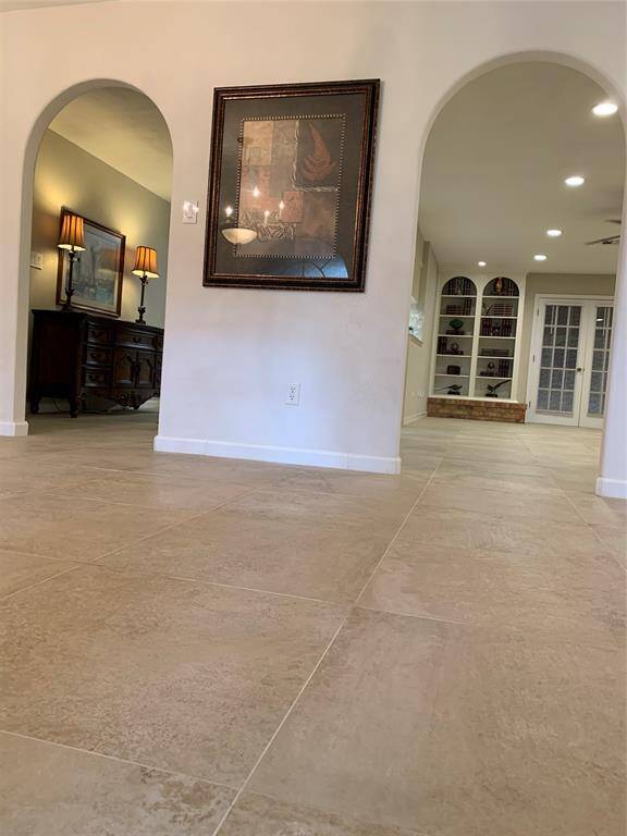 Another view from the front door toward the family room.