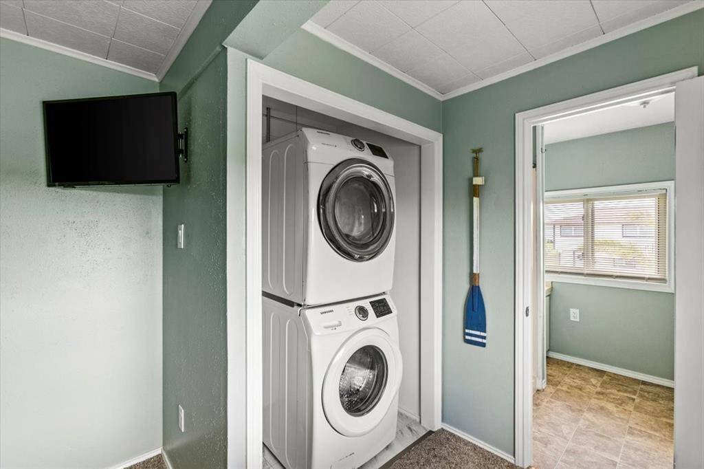 In home laundry room!