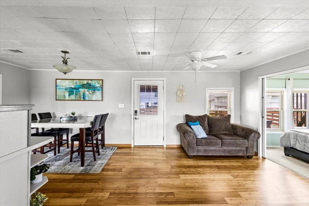 View from living room