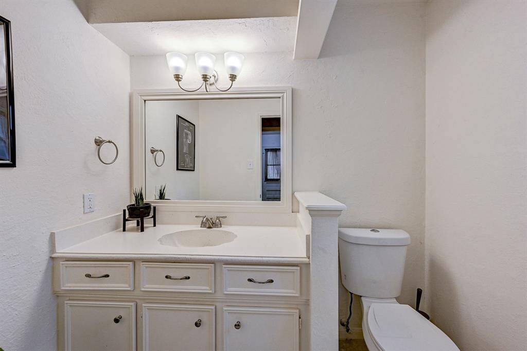 Half bath downstairs