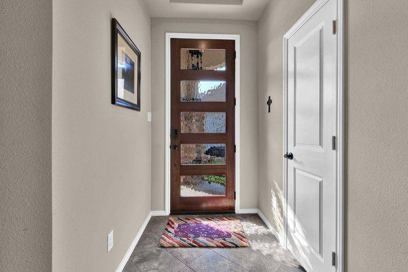 Upgraded gorgeous front door