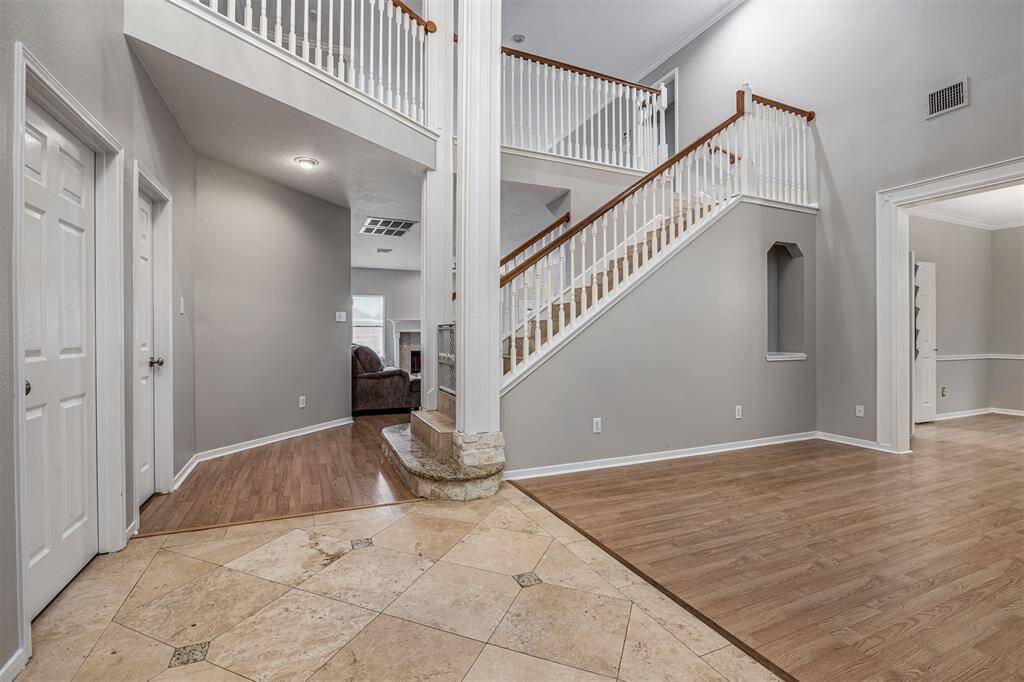 Formal living room and dining room