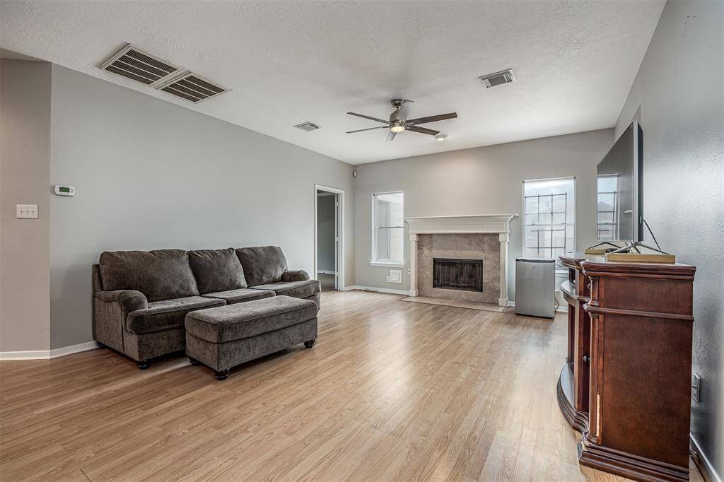 Kitchen with ample cabinet space for all your storage needs.