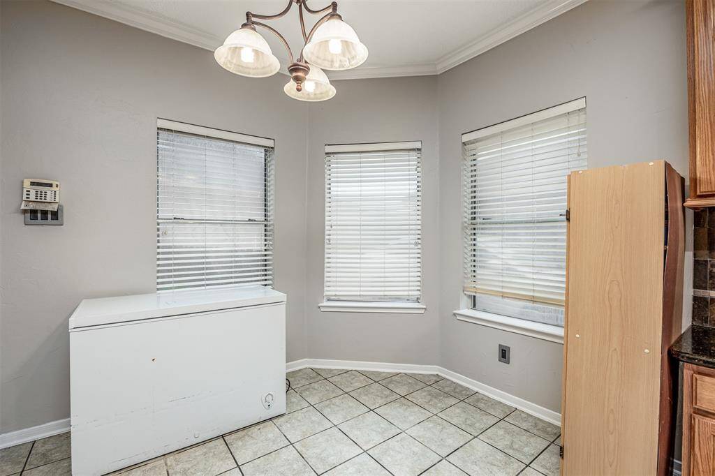 AI staged downstairs bedroom/office