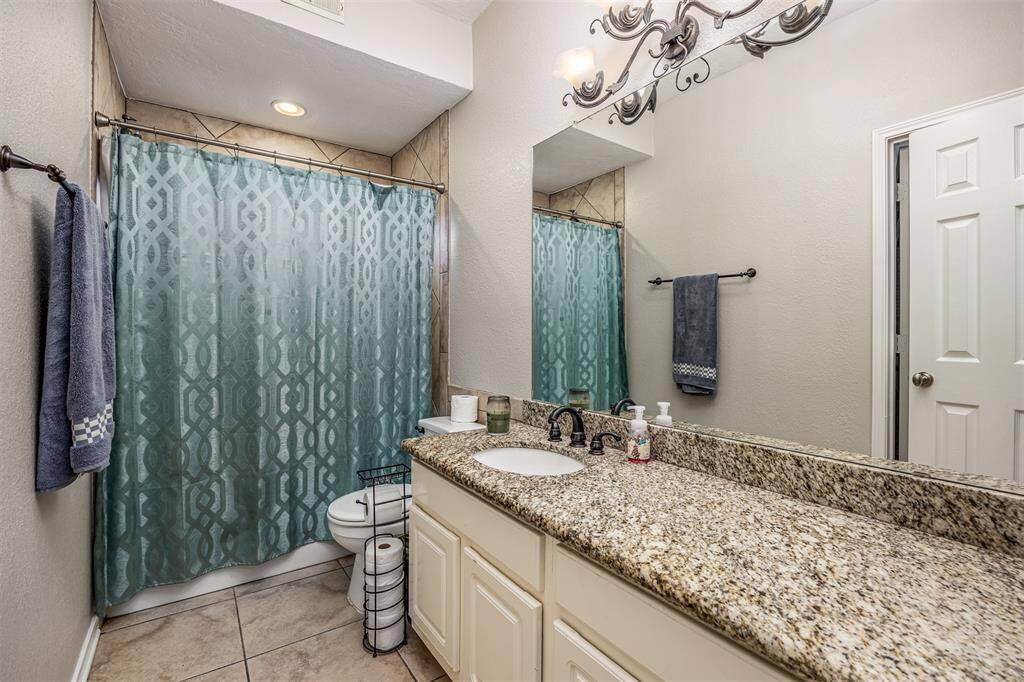 Spacious primary bedroom conveniently located downstairs.