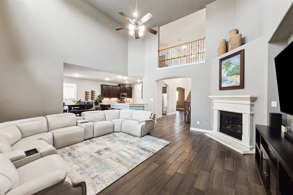 Bright spacious living room
