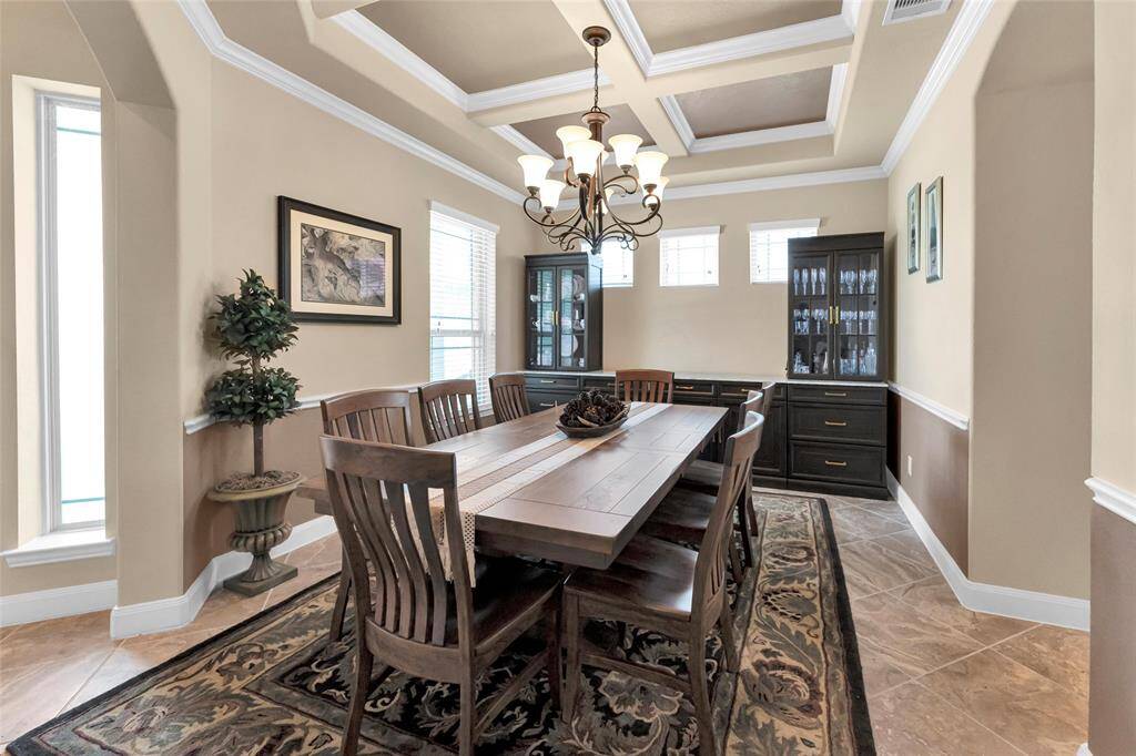 Another view of the formal dining