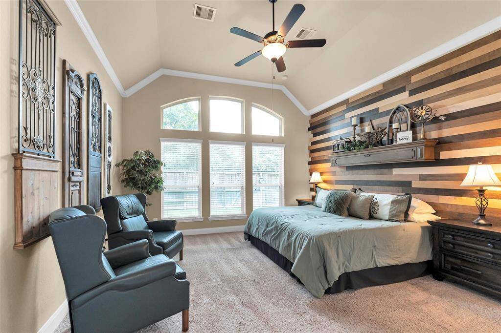 Another view of the primary bedroom