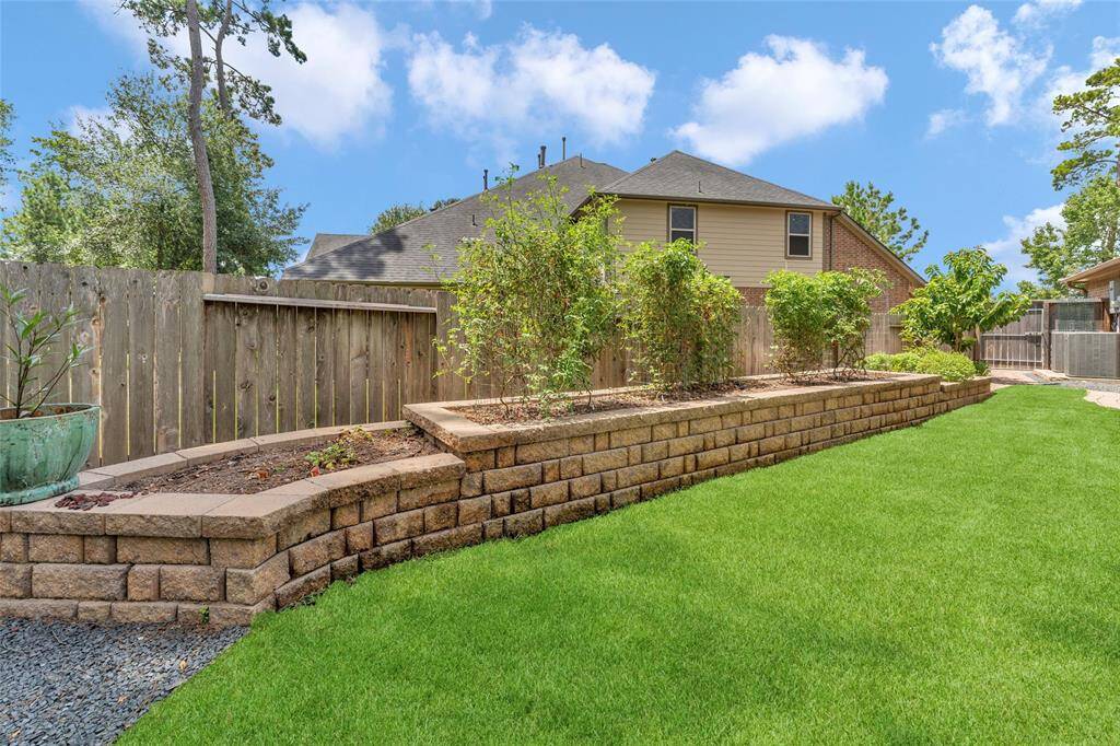 Garden area