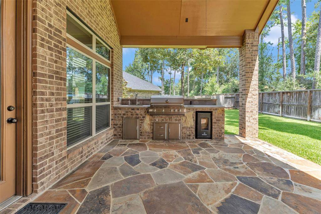Large coverd patio