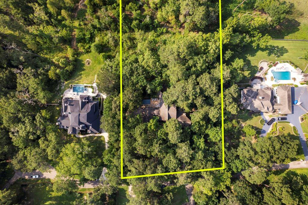 Expansive, private lot.