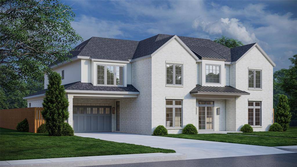 Welcome to 6254 Willers Way in Briargrove. Rendering Image. Final finishes subject to change.